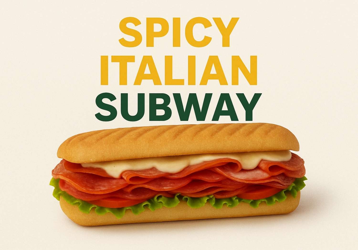 Spicy Italian Subway