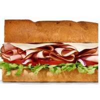 black forest ham Subway